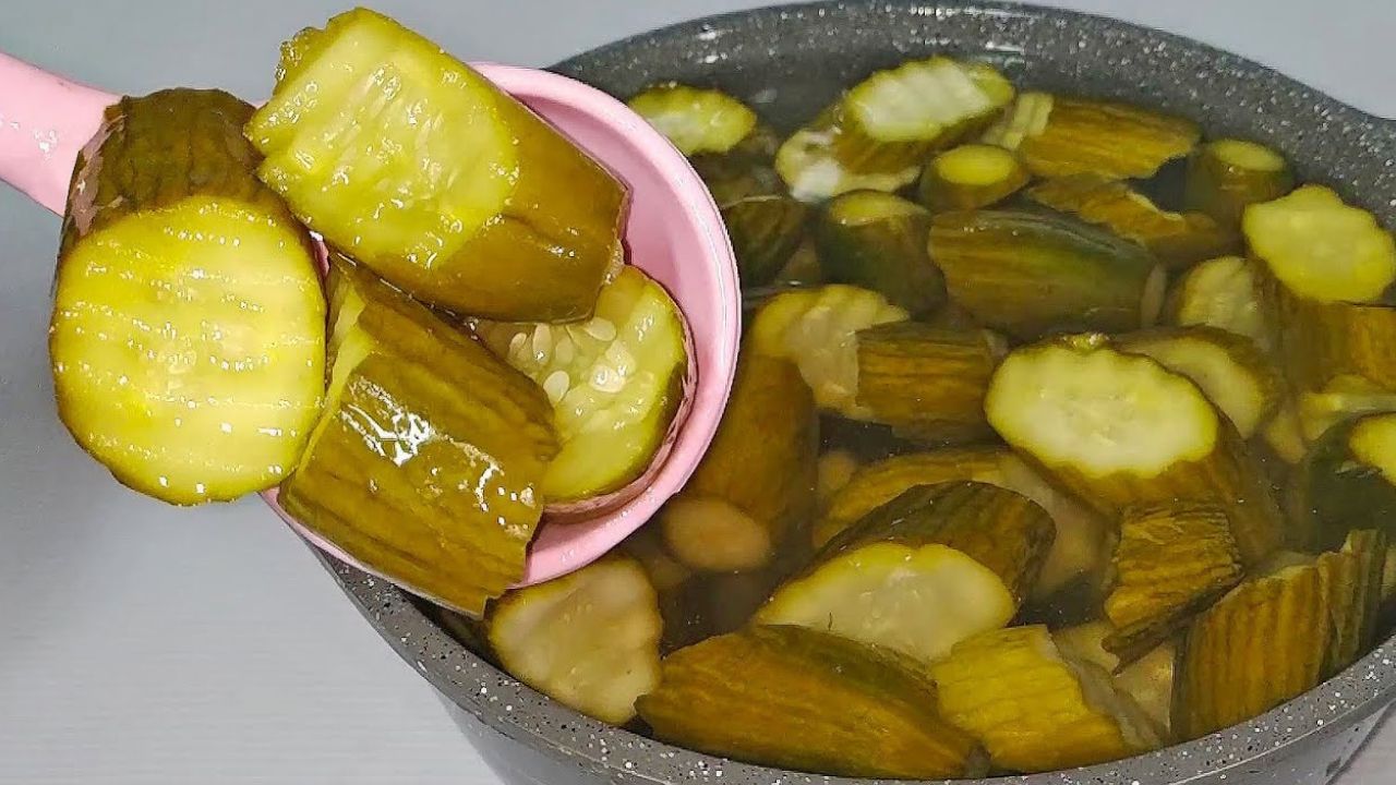 طريقة عمل الخيار المخلل