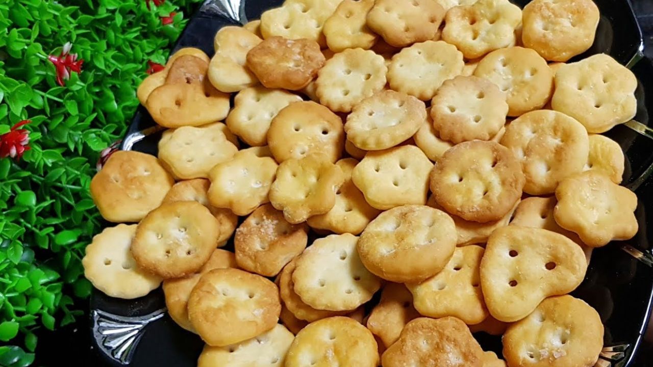 طريقة عمل بسكويت الملح
