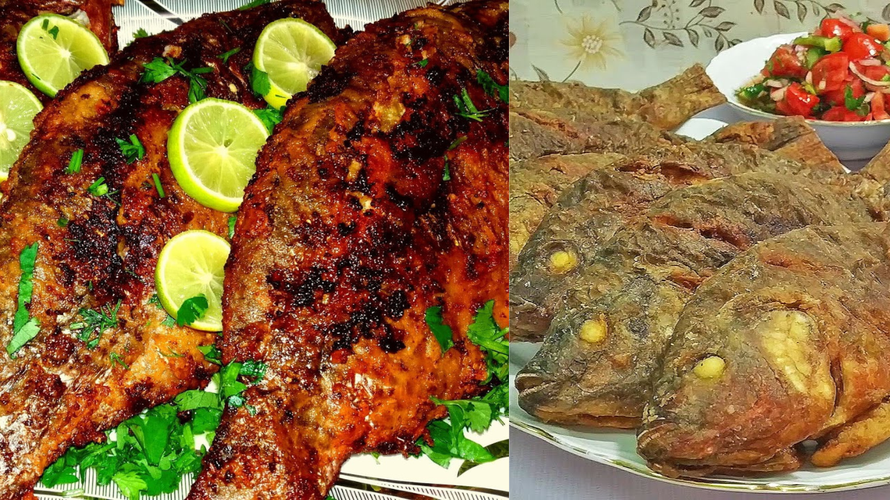 طريقة عمل تتبيلة سمك المشوي والمقلي