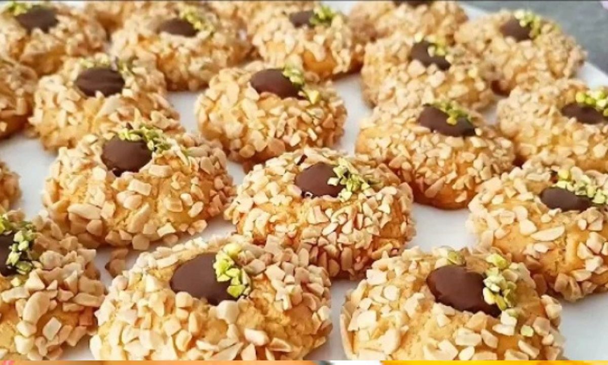طريقة عمل حلوى شهية بالسوداني والبسكويت