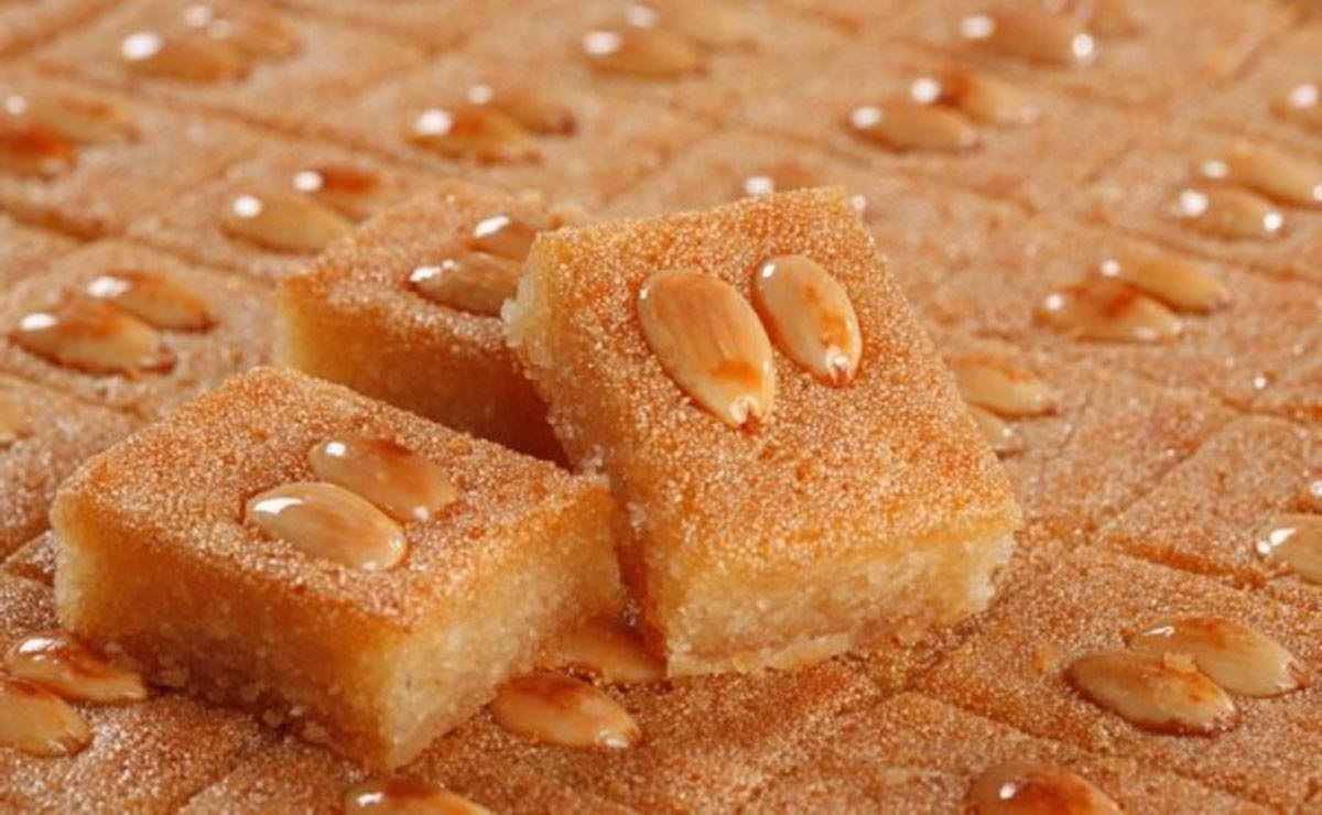 بسبوسة مرملة
