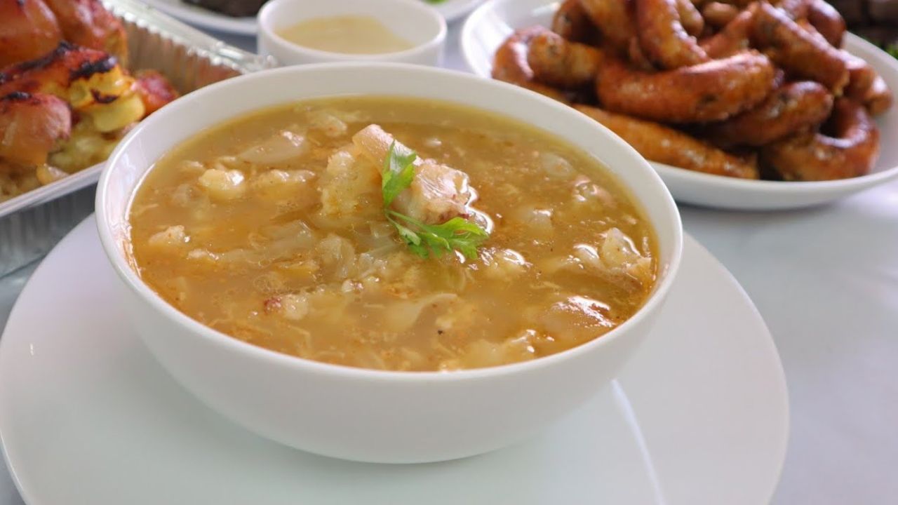 طريقة عمل شوربة الكوارع