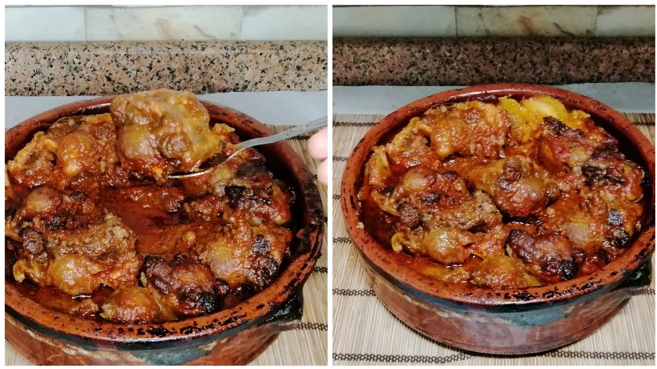 طريقة عمل طاجن العكاوي بالبصل
