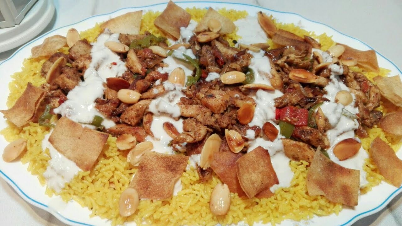 طريقة عمل فتة الشاورما السوري