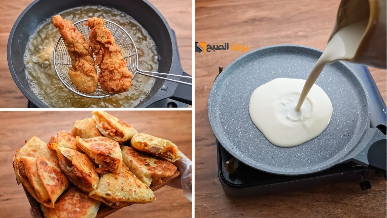 طريقة عمل كريب المحلات المقرمش
