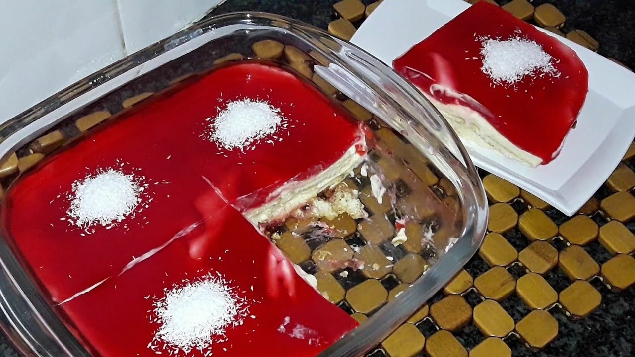 طريقة عمل كيك الجيلي