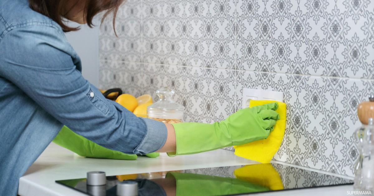 طريقة عمل مذيب دهون الجدران في المطبخ