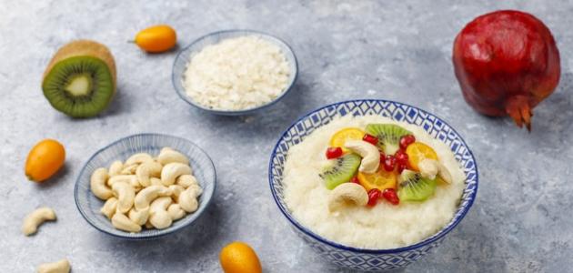 طريقة تحضير الأرز باللبن والبليلة