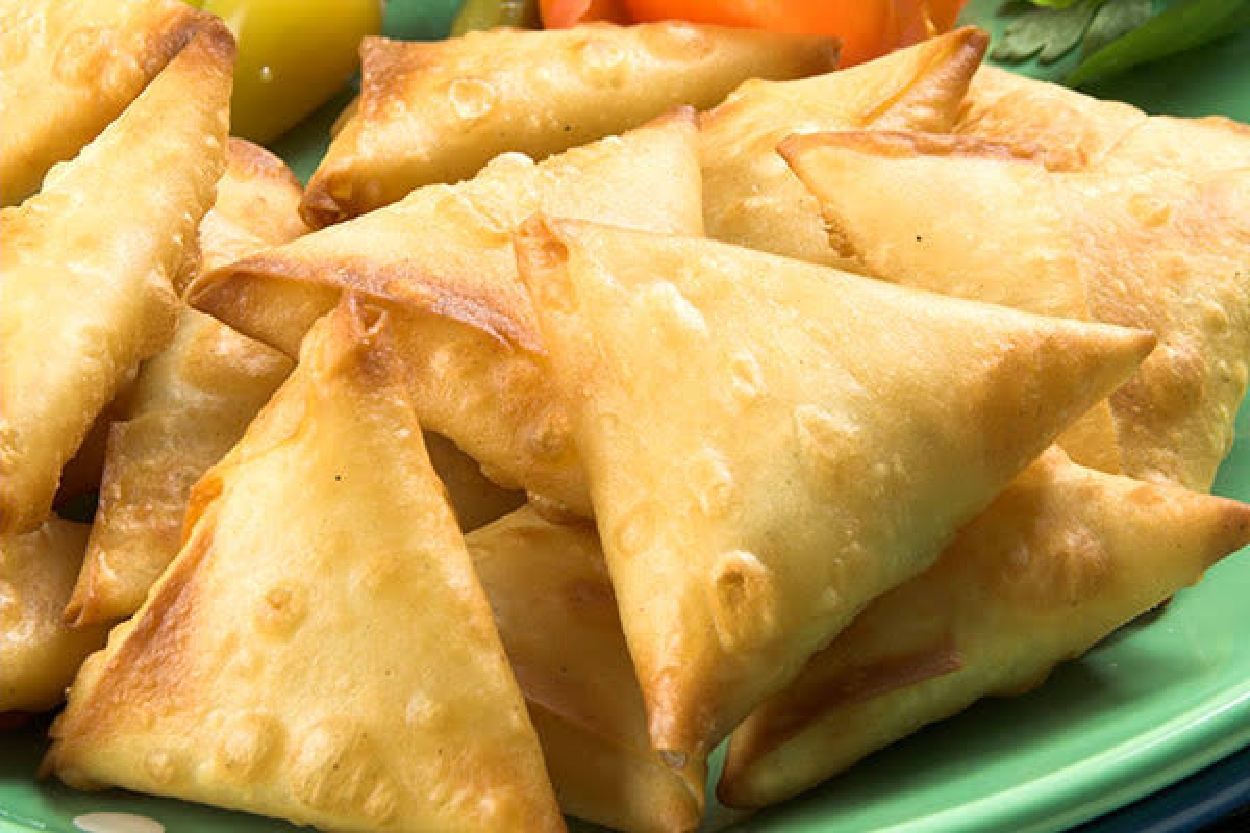 عجينة سمبوسك بالمنزل