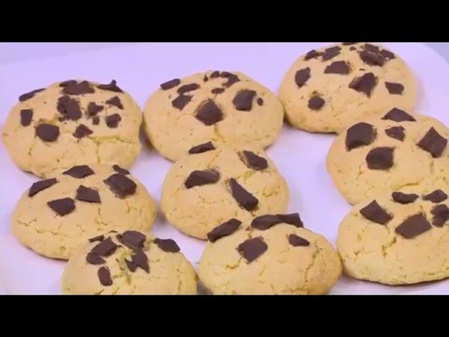 كوكيز مع قطع الشوكليت شيبس