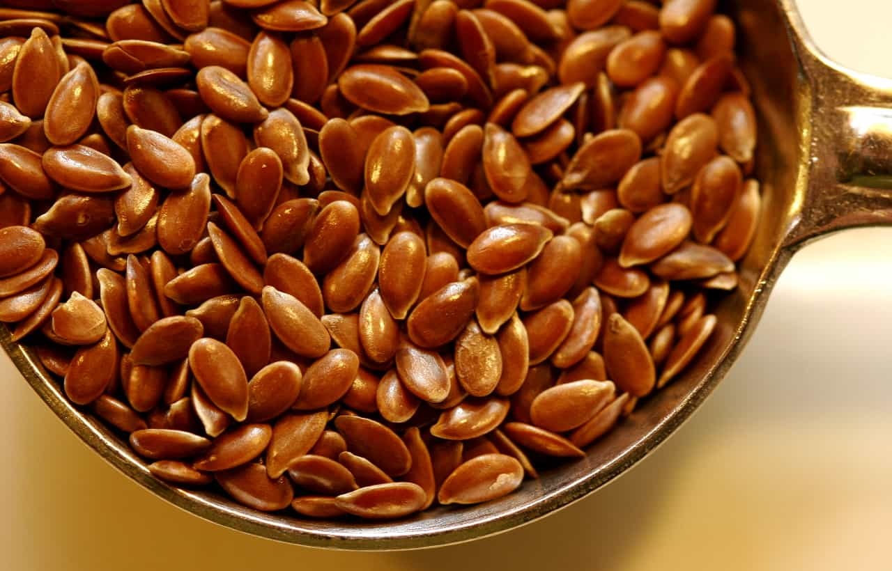 كيكة بذور الكتان الهشة