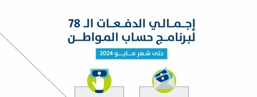 حساب المواطن يوضح تفاصيل دفعة مايو