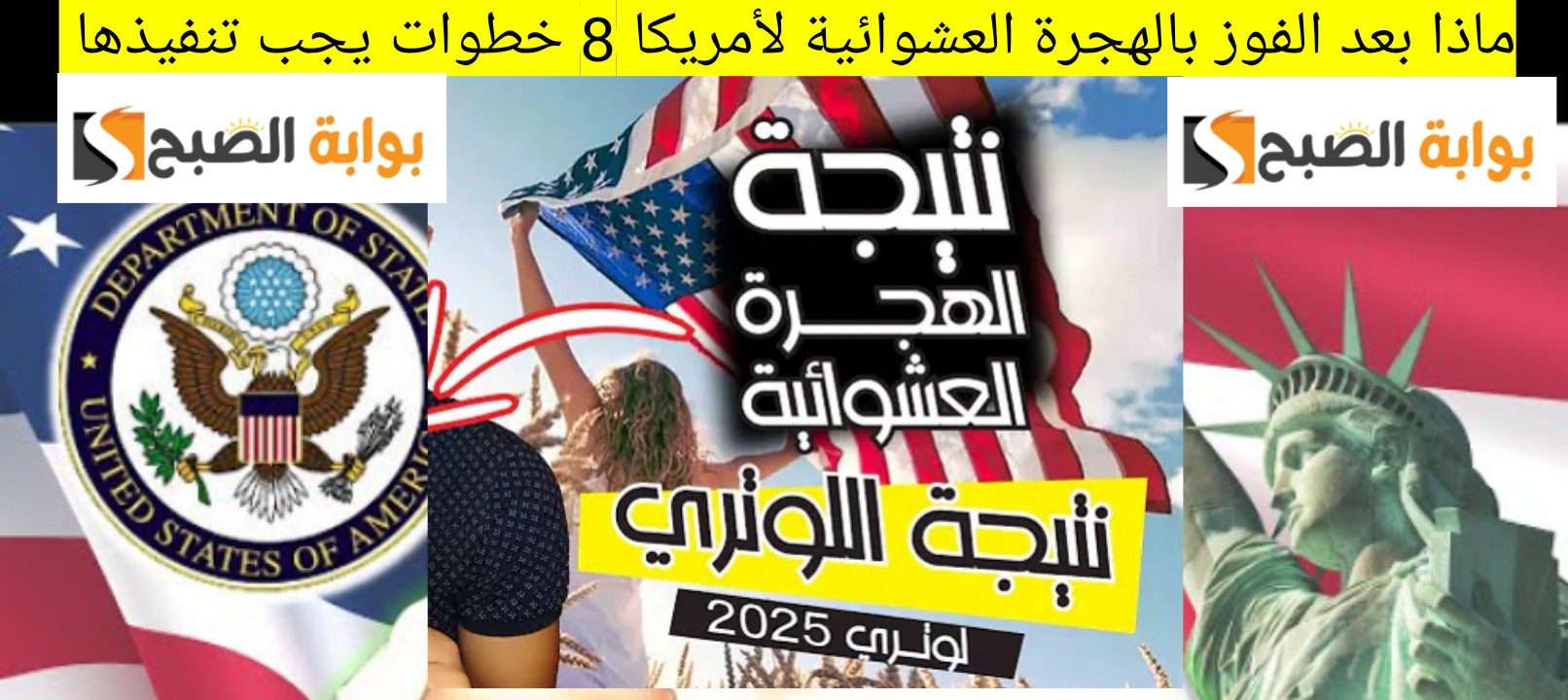 ماذا بعد الفوز بالهجرة العشوائية لأمريكا 8 خطوات يجب تنفيذها