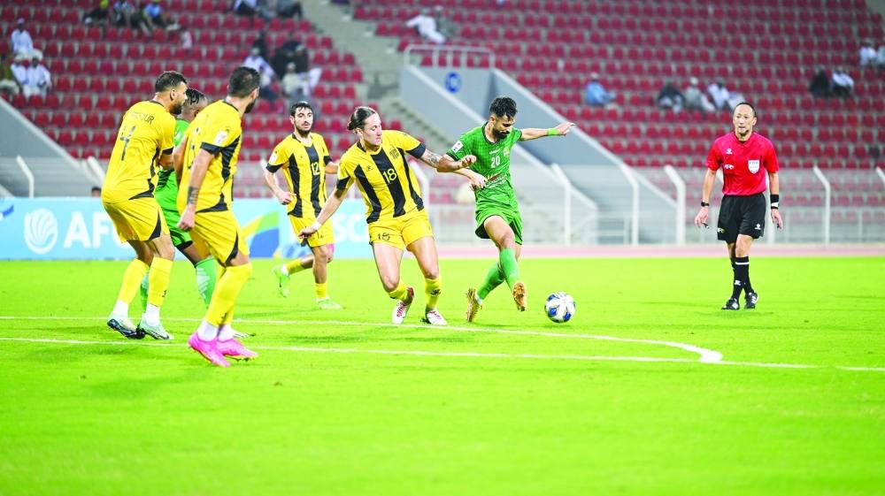 مباراة العهد وسنترل كوست مارينرز