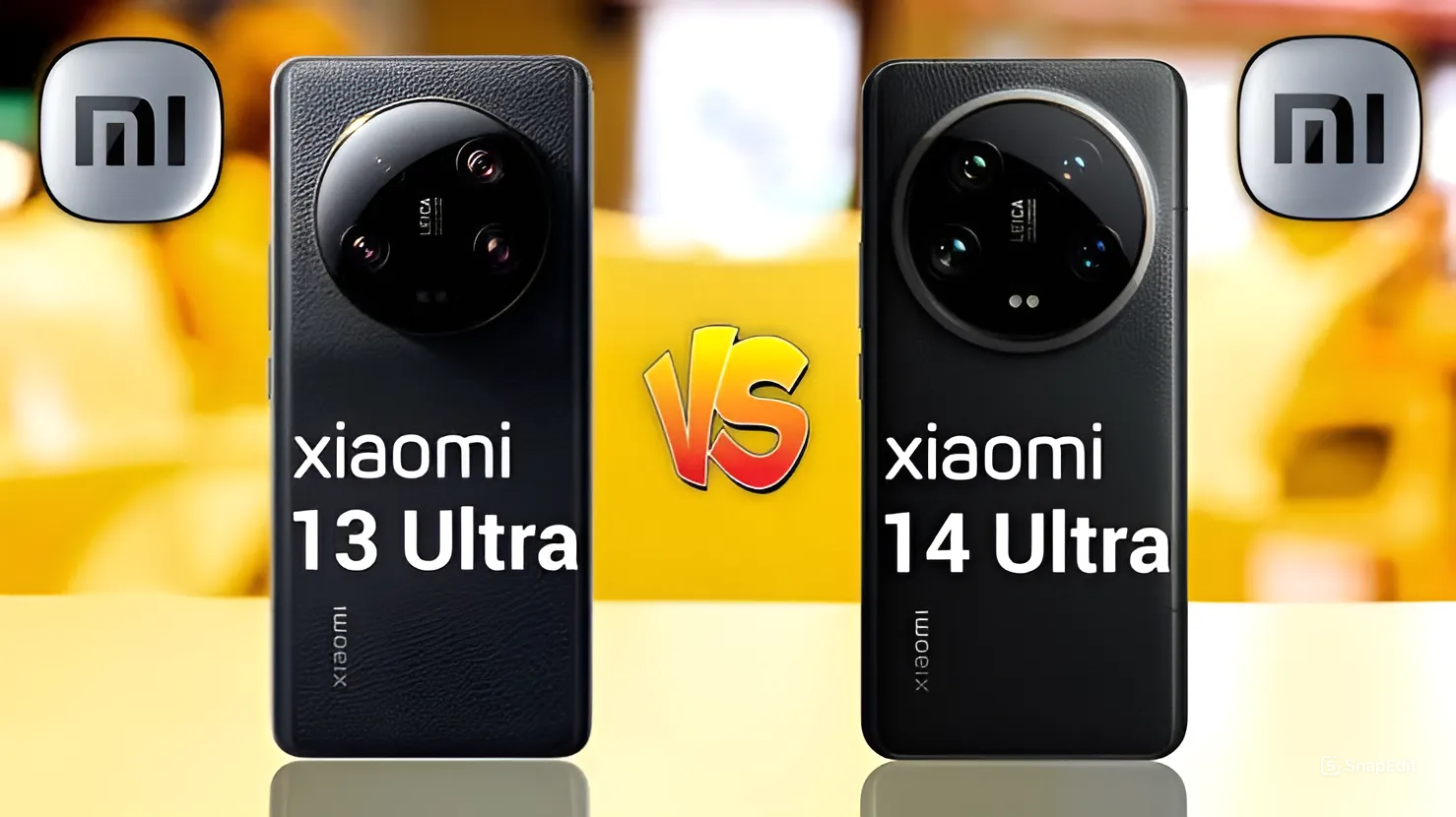مقارنة قوية بين هاتف Xiaomi 14 Ultra وهاتف Xiaomi 13 Ultra.. من الأقوى في المعالج ونظام التشغيل