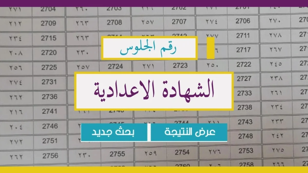 نتيجة الشهادة الإعدادية محافظة الغربية 2024