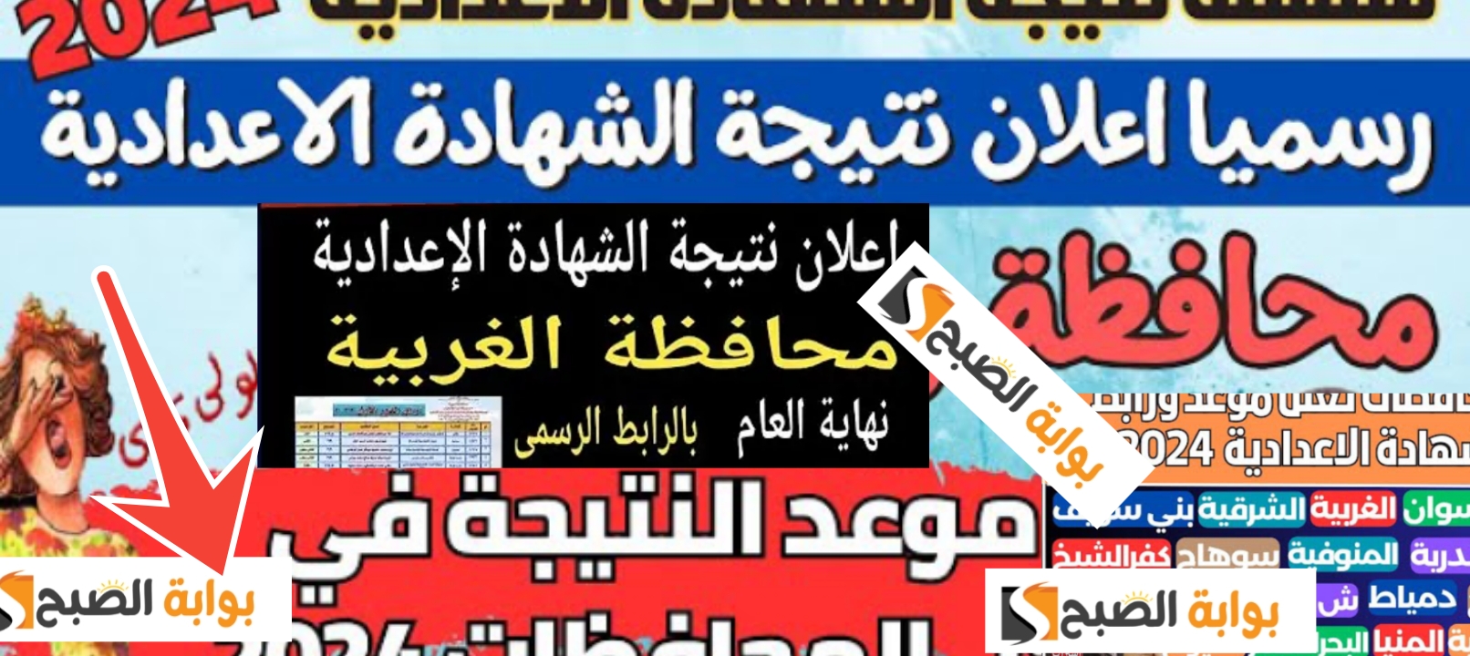 نتيجة الشهادة الاعدادية الغربية