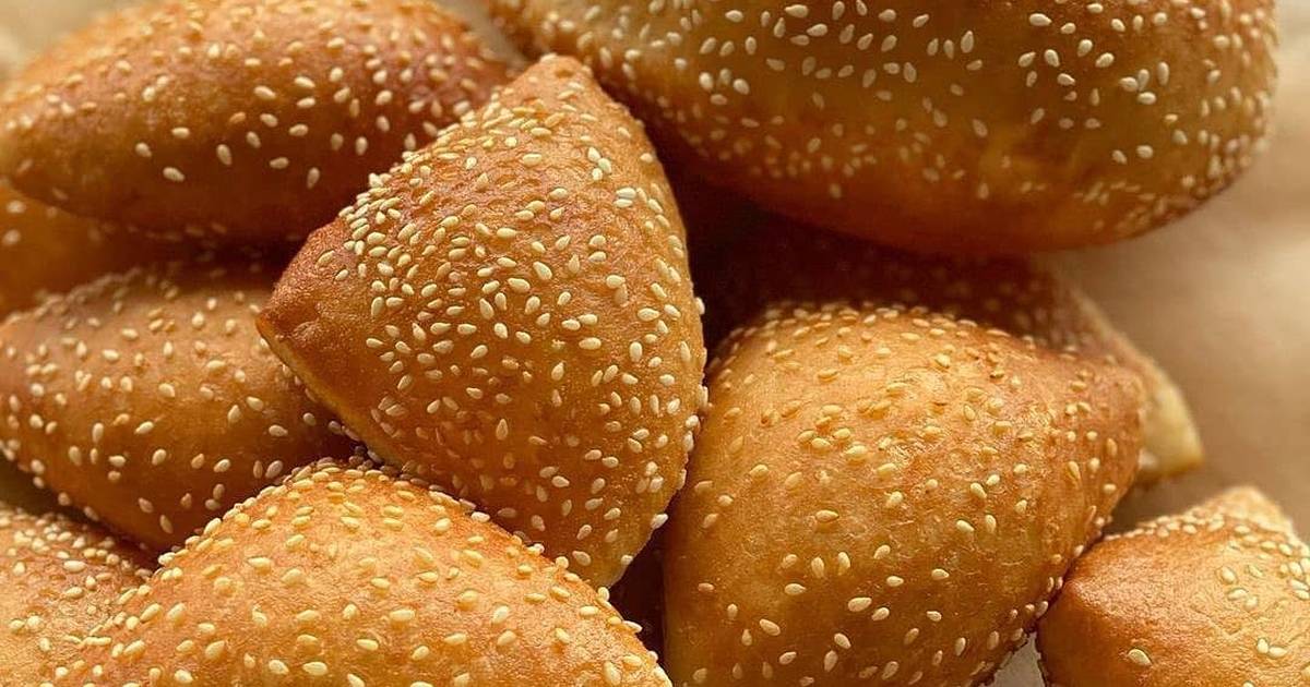 ‪فطائر السمسم الهشة