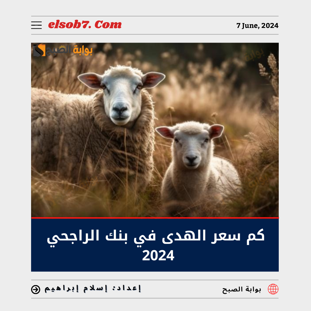 كم سعر الهدى في بنك الراجحي 2024