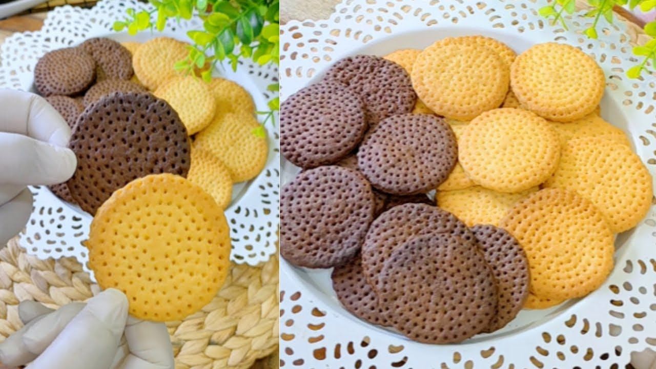 بسكويت الخلاط السريع