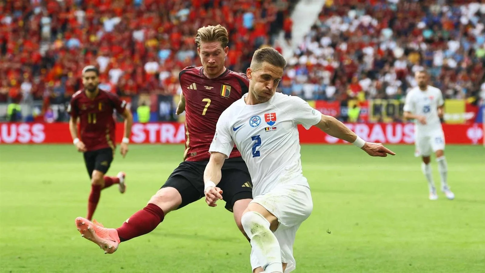 مباراة بلجيكا وأوكرانيا