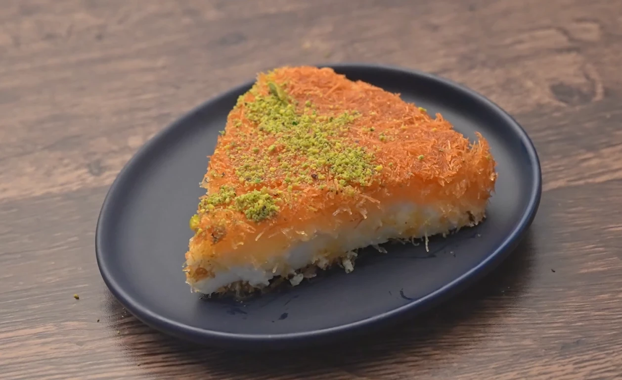 كنافة بالقشطة