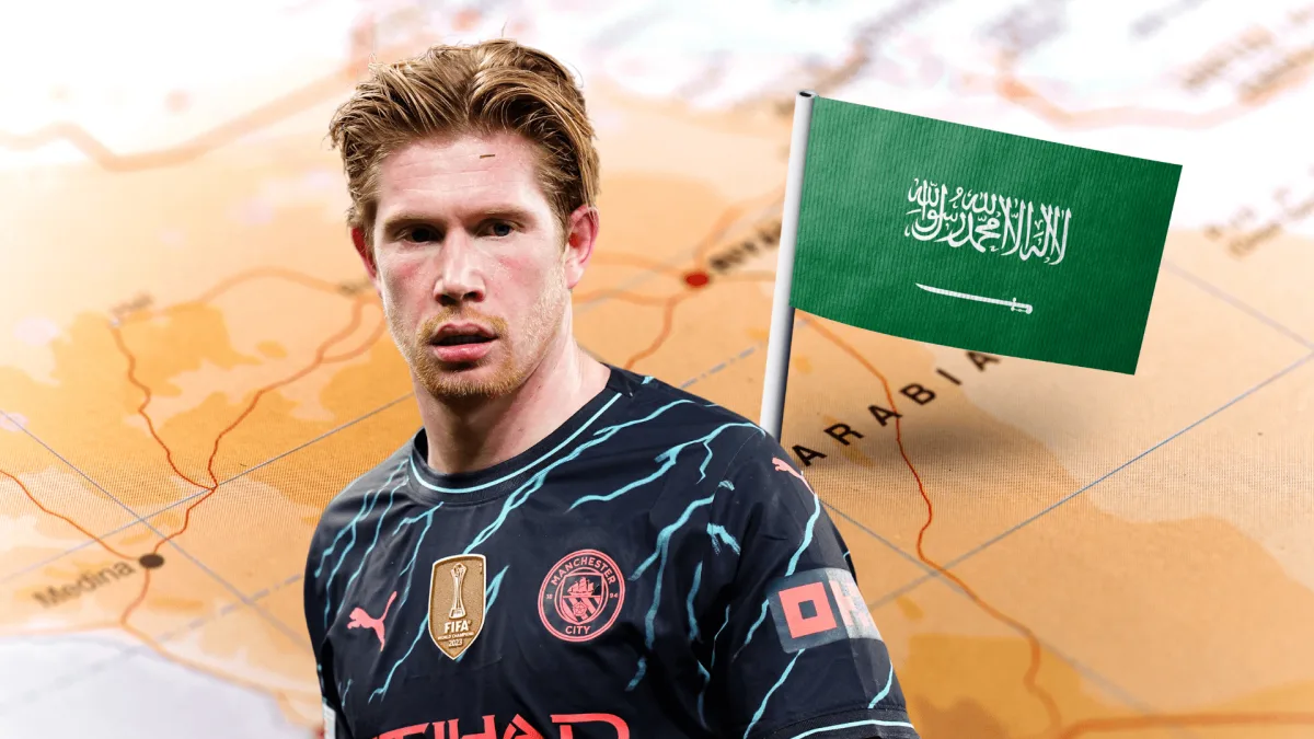 دي بروين يعلن رغبته في الانتقال إلى الدوري السعودي: "اللعب عامين في السعودية يساوي 15 عام"