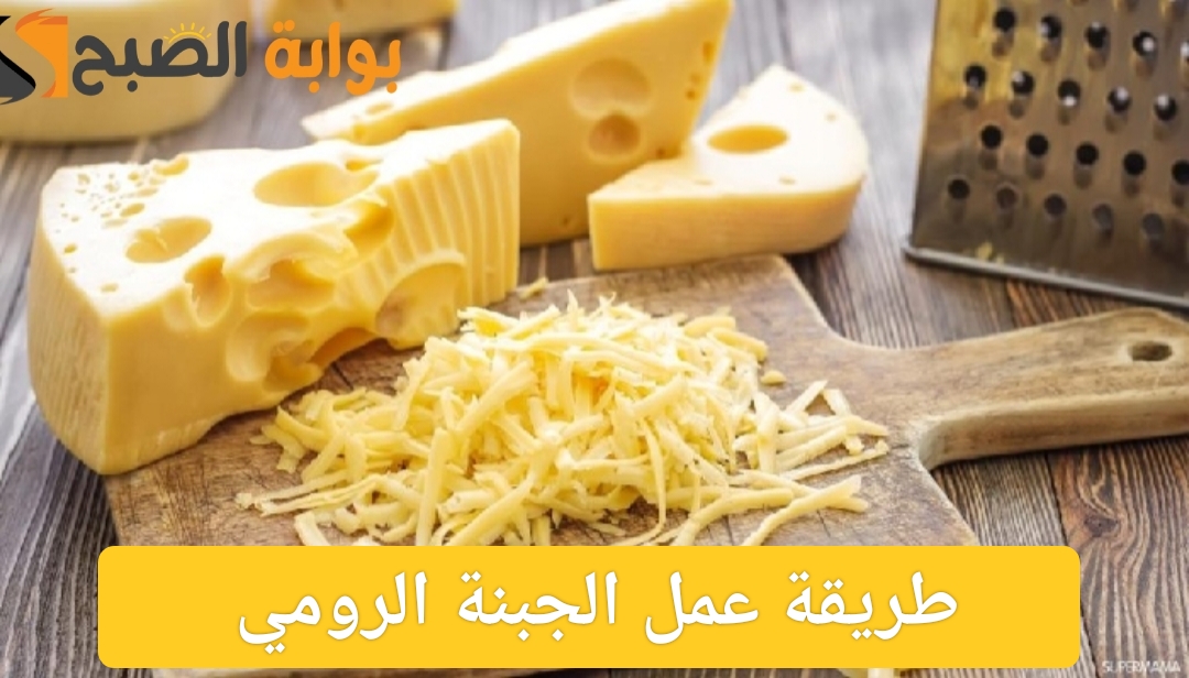 طريقة عمل الجبنة الرومي