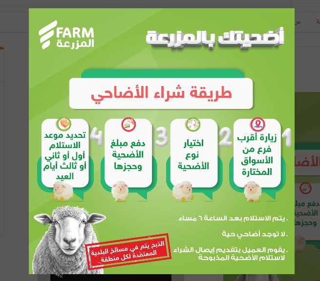 عروض عيد الأضحى على الأضاحي 2024