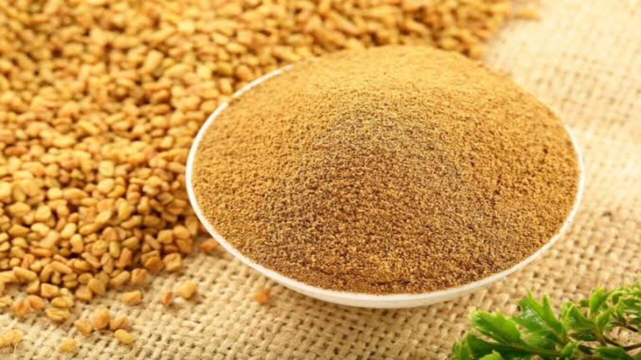 ماسك الحلبة لنفخ الخدود وتسمين الوجه