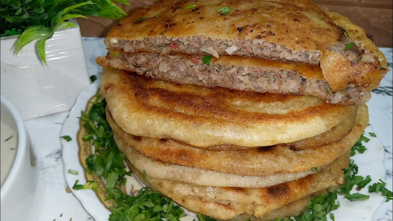 حواوشي الطاسة بدون فرن