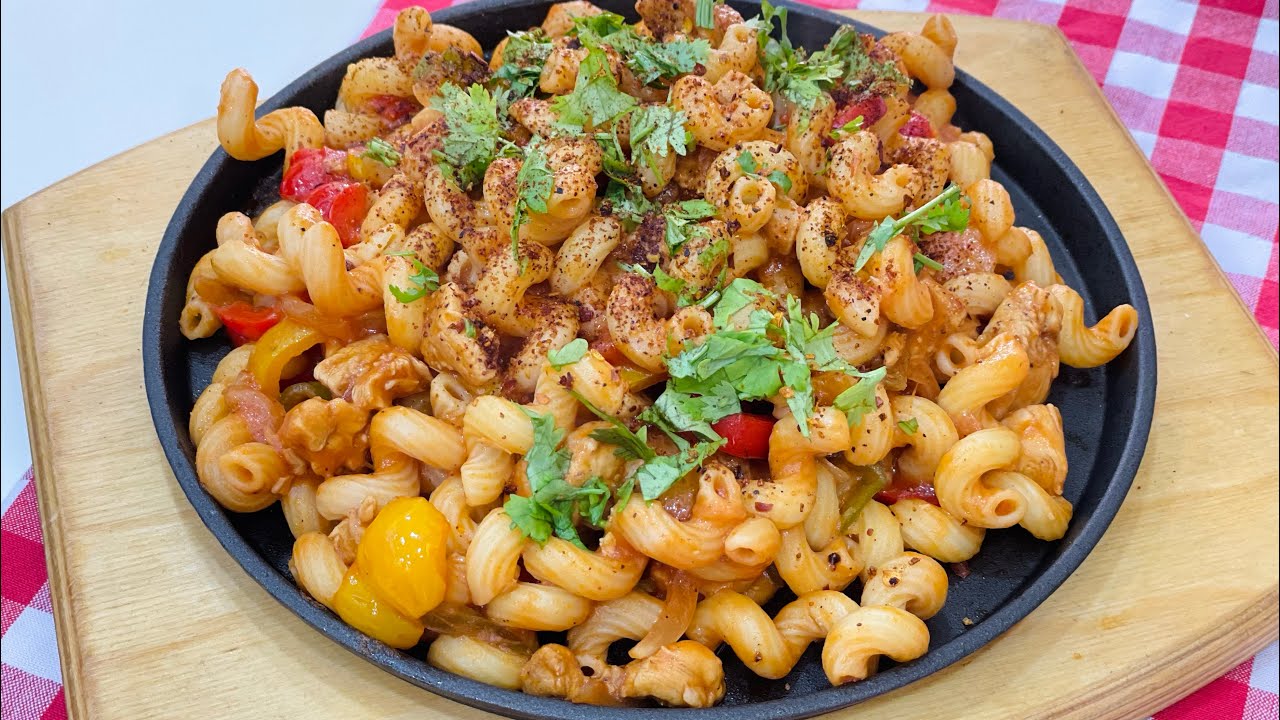 مكرونة بالفراخ