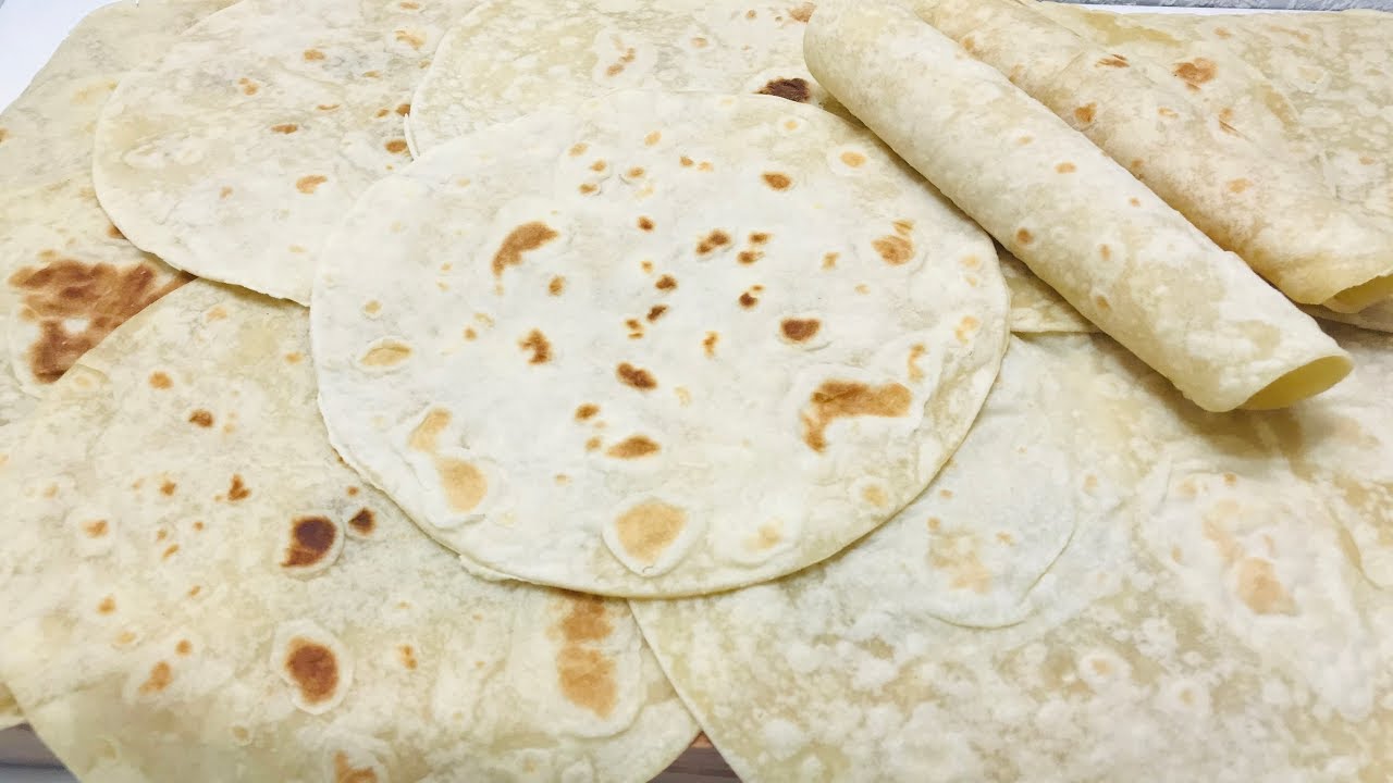 طريقة عمل خبز التورتيلا