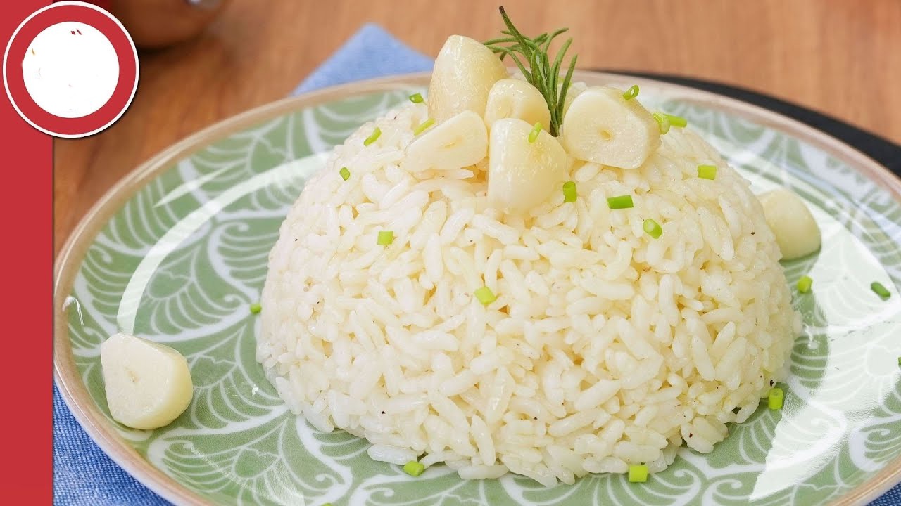 أرز بالثوم