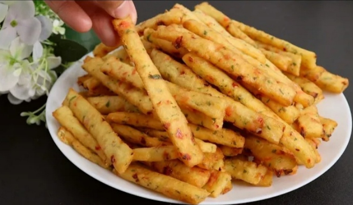 أصابع البطاطس بالجبن
