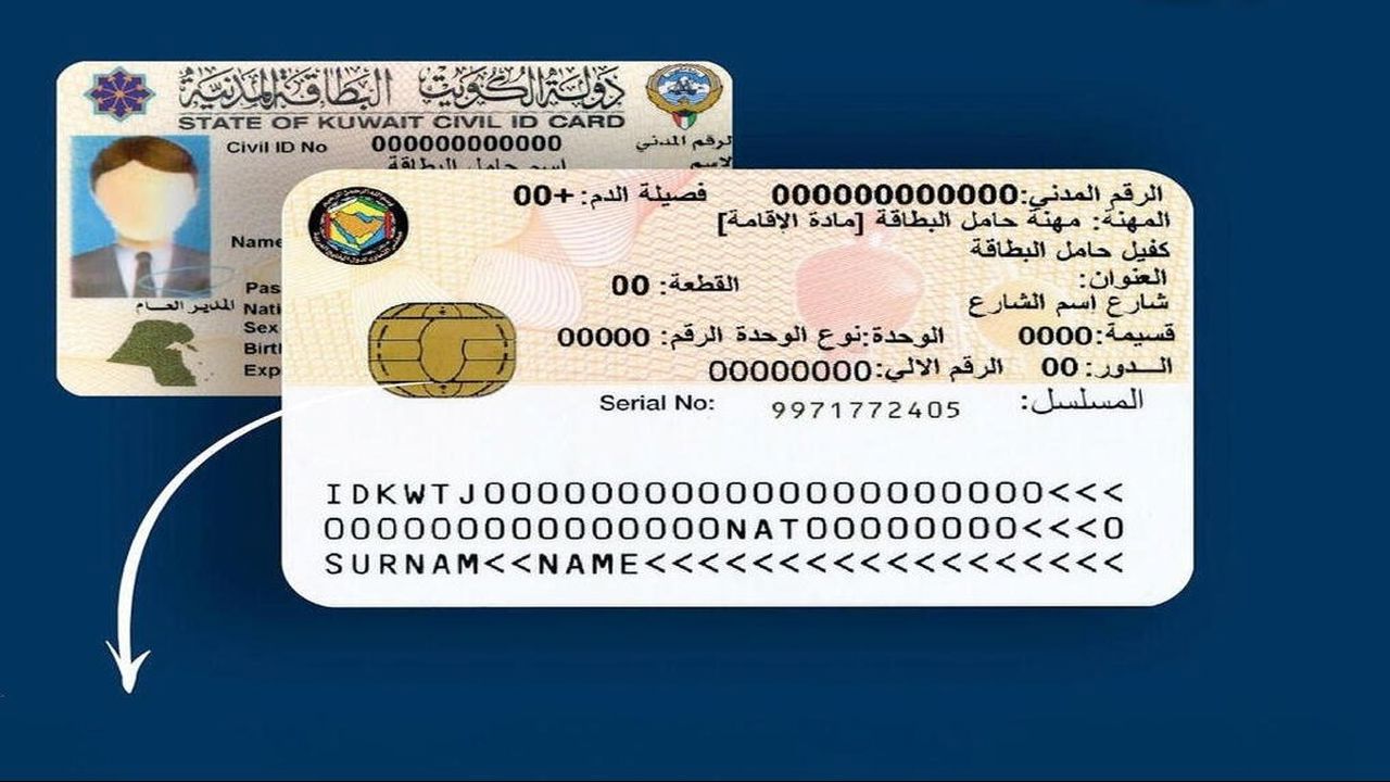 استعلام البطاقة المدنية بالرقم المدني////الكويت