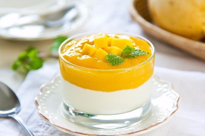 طريقة عمل الأرز باللبن بِالمانجو أفضل من المحلات