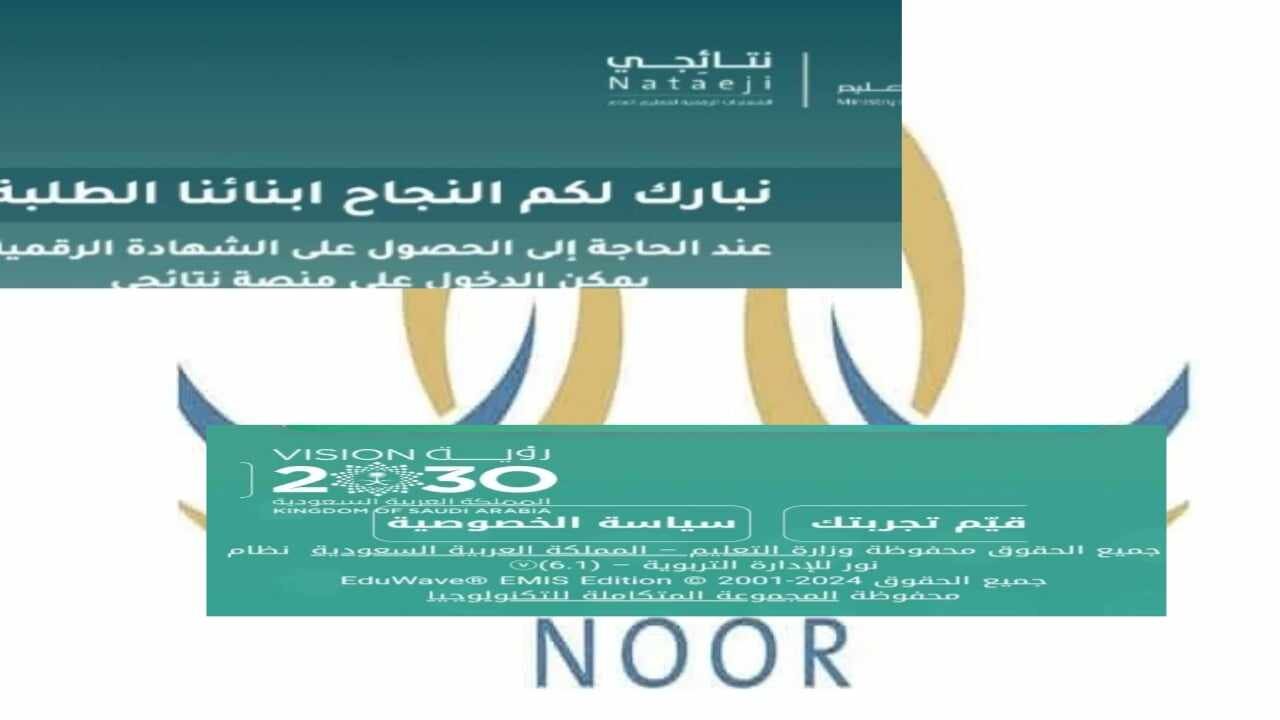 الاستعلام على النتائج عبر منصة