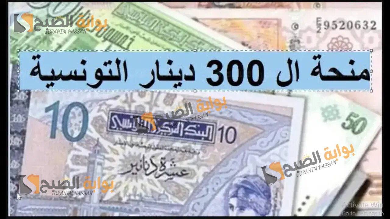 التسجيل في منحة 300 دينار تونس 2024 والشروط المطلوبة