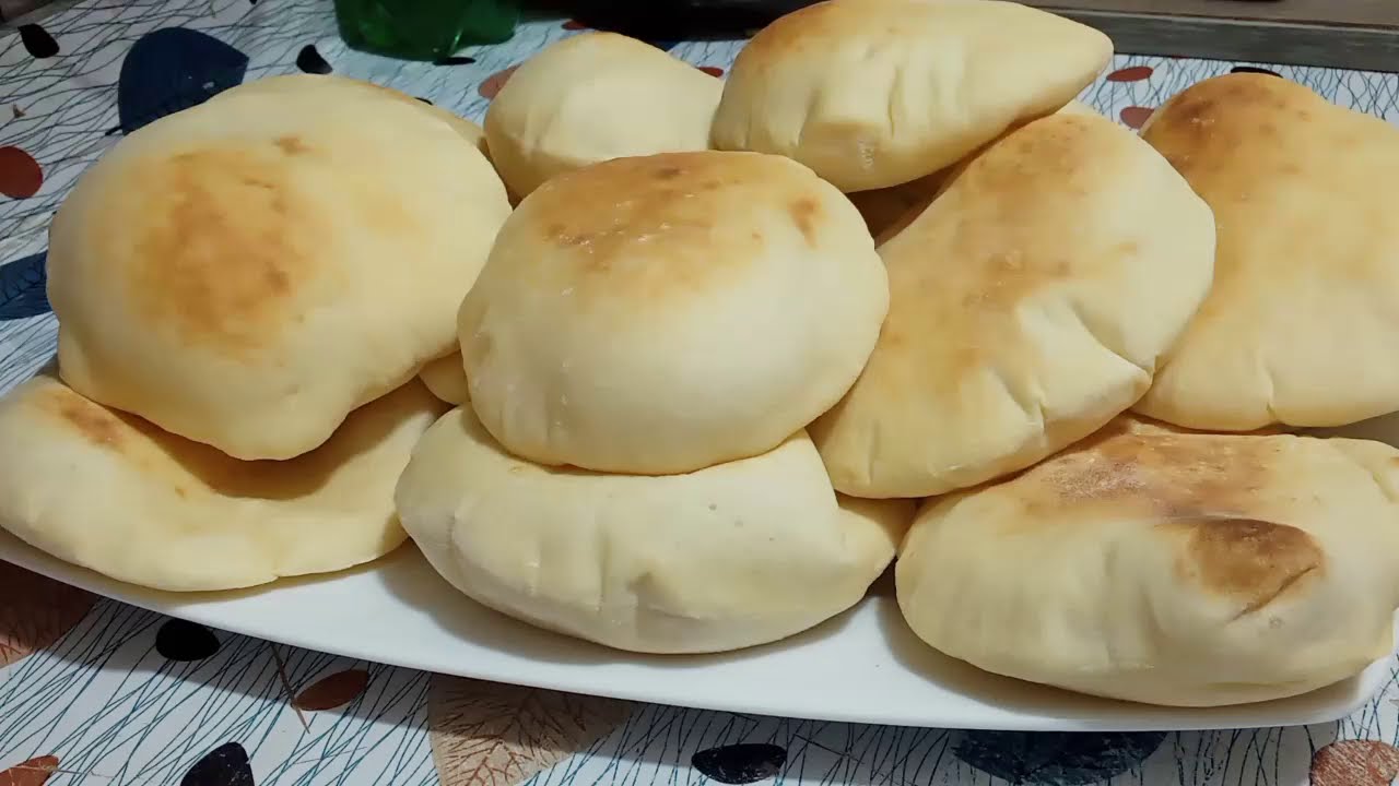 طريقة عمل العيش الشامي في المنزل