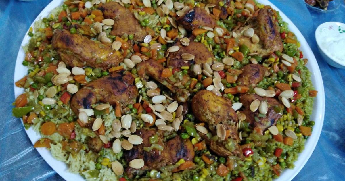 طريقة تحضير مقلوبة الفريكة بالدجاج بطعم خرافى و مبهر وطريقة سهله جداً