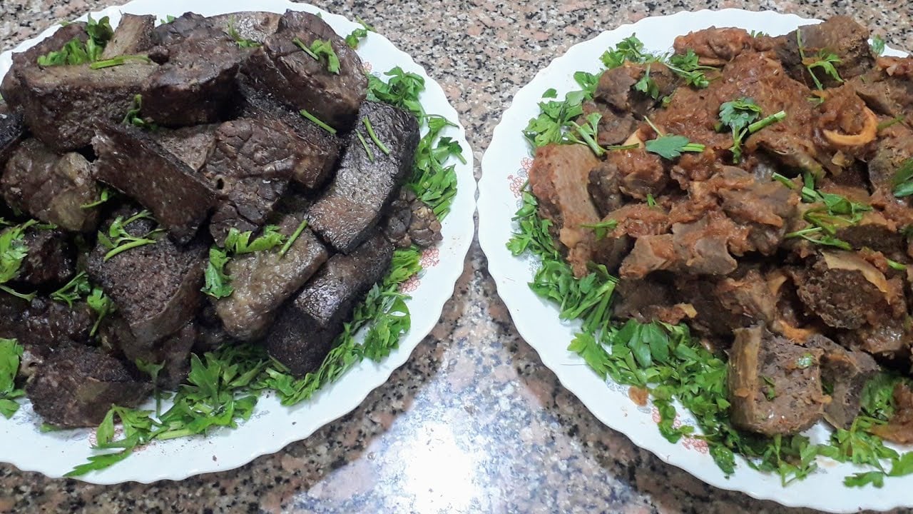 طريقة عمل الفشة المقلية مثل المحلات