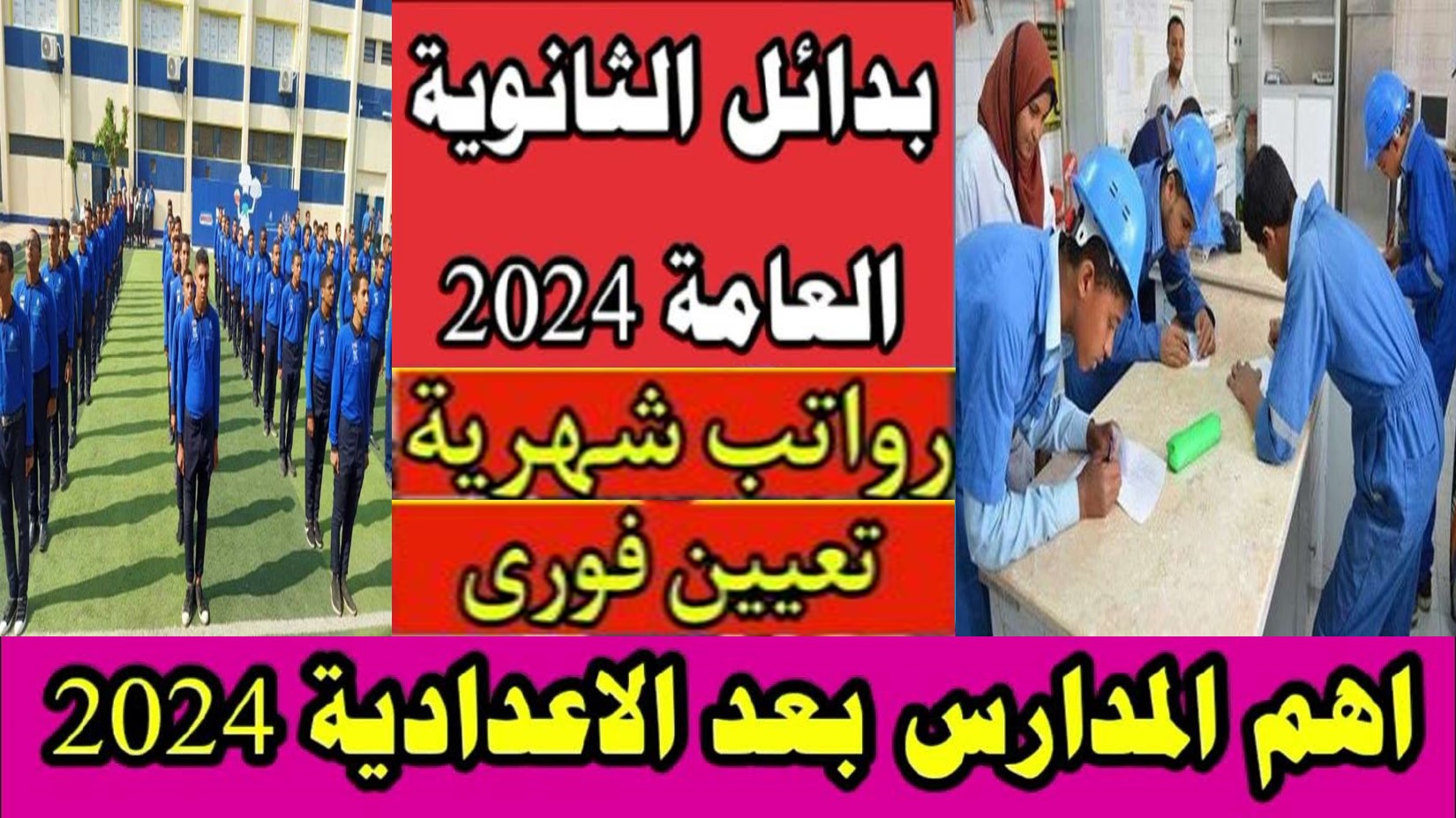 بدائل الثانوية العامة 2024