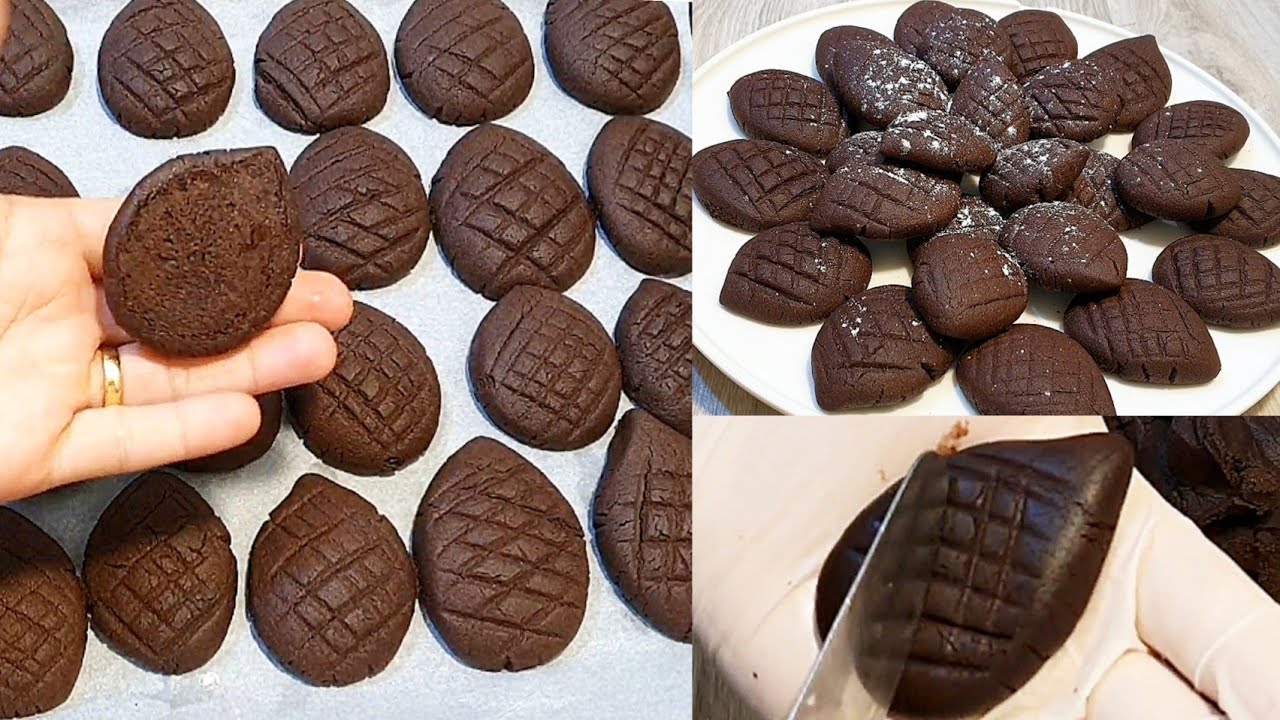 بسكويت الشوكولاتة في الطاسة