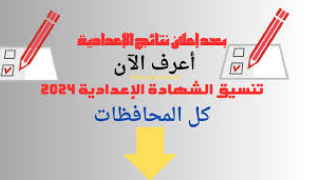 تنسيق الثانوية العامة 2024
