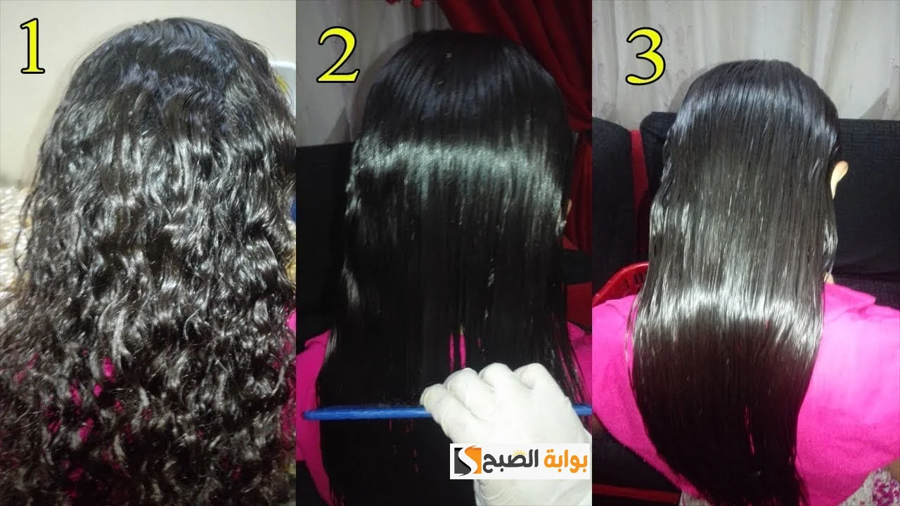 خلطة لتنعيم الشعر الخشن