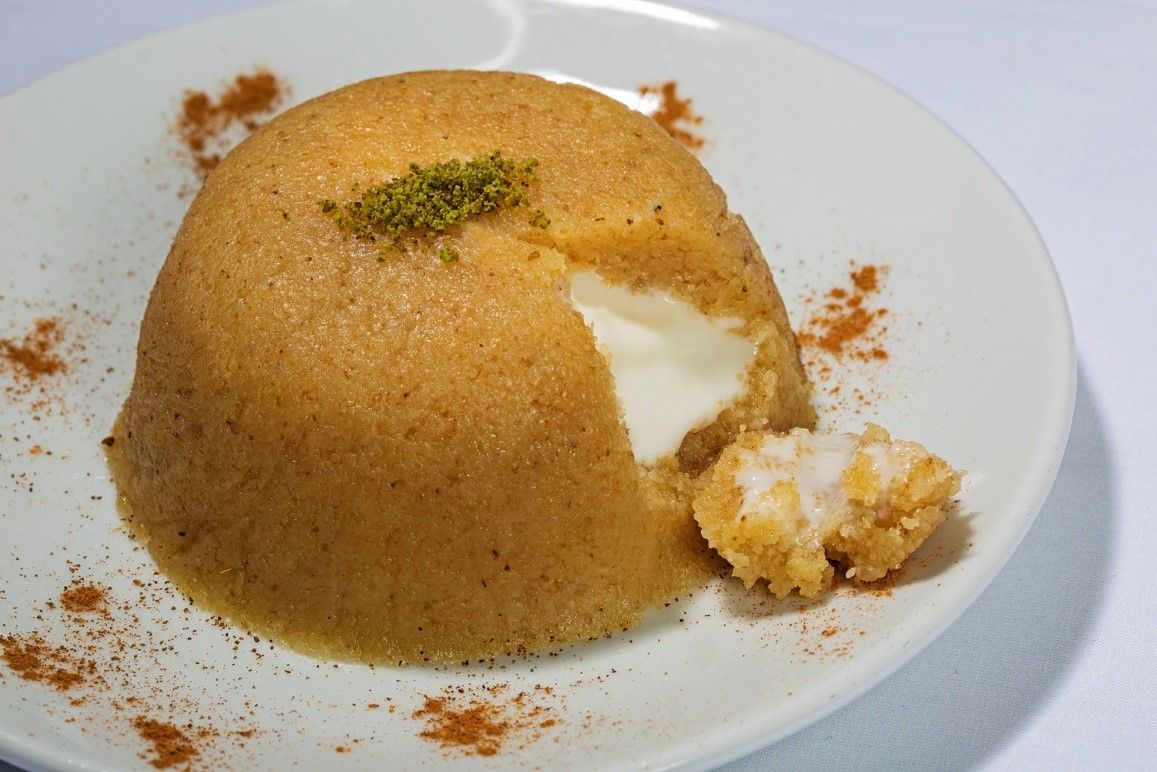 حلوى السميد التركية