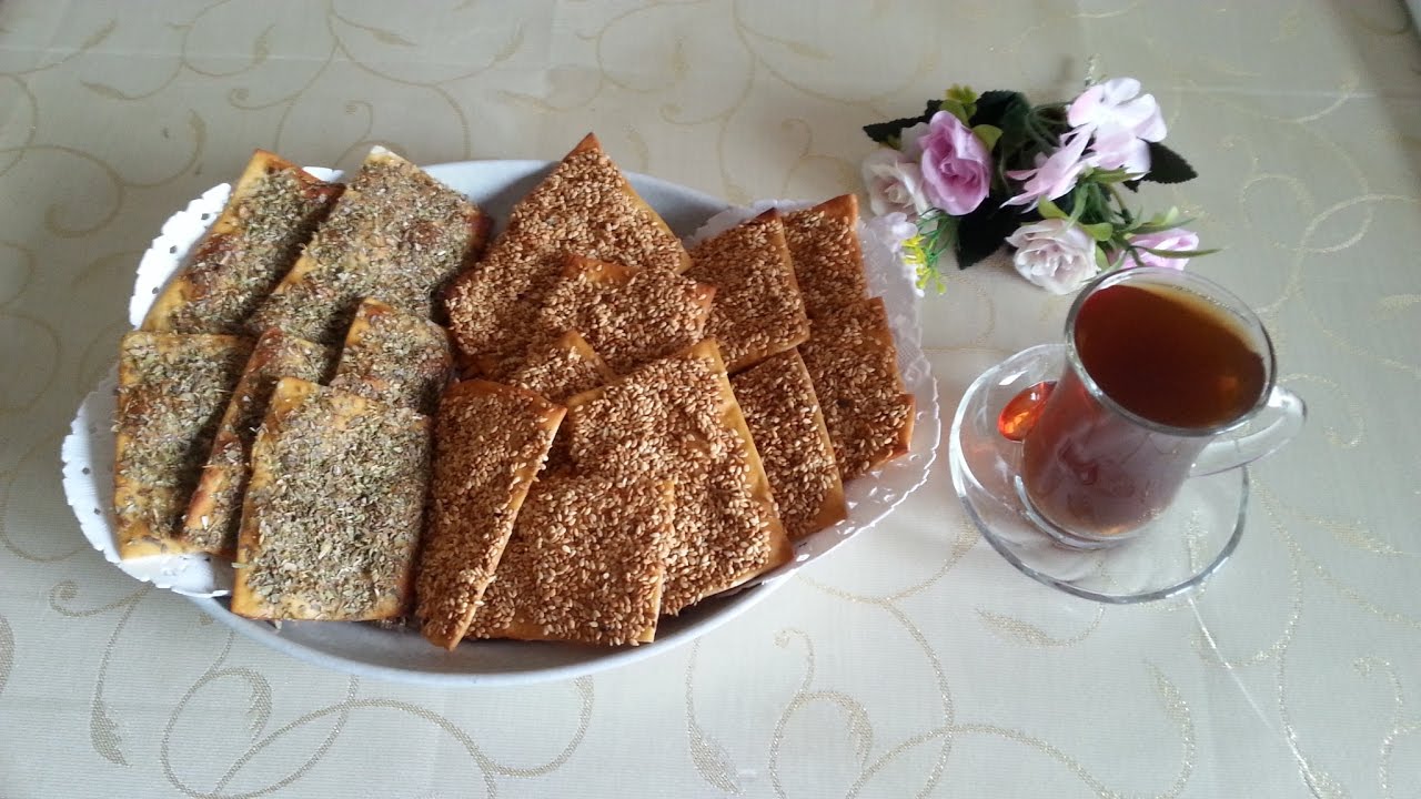 خبز الزعتر المقرمش