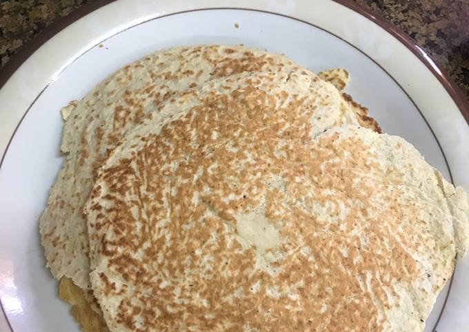 طريقة عمل خبز النان كيتو في المنزل