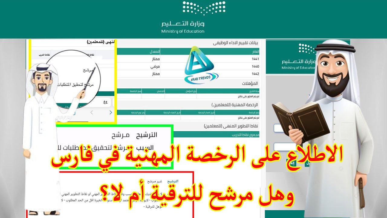 خطوات التحقق من حالة الرخصة المهنية عبر نظام فارس